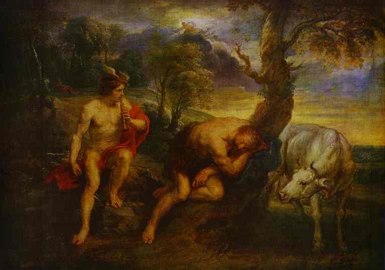 Argus Y Mercury Rubens — Peter Paul Rubens — Barroco
