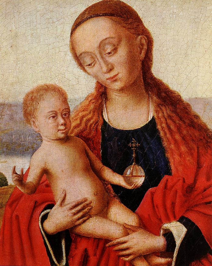 Madonna Detalle Christus — Petrus Christus