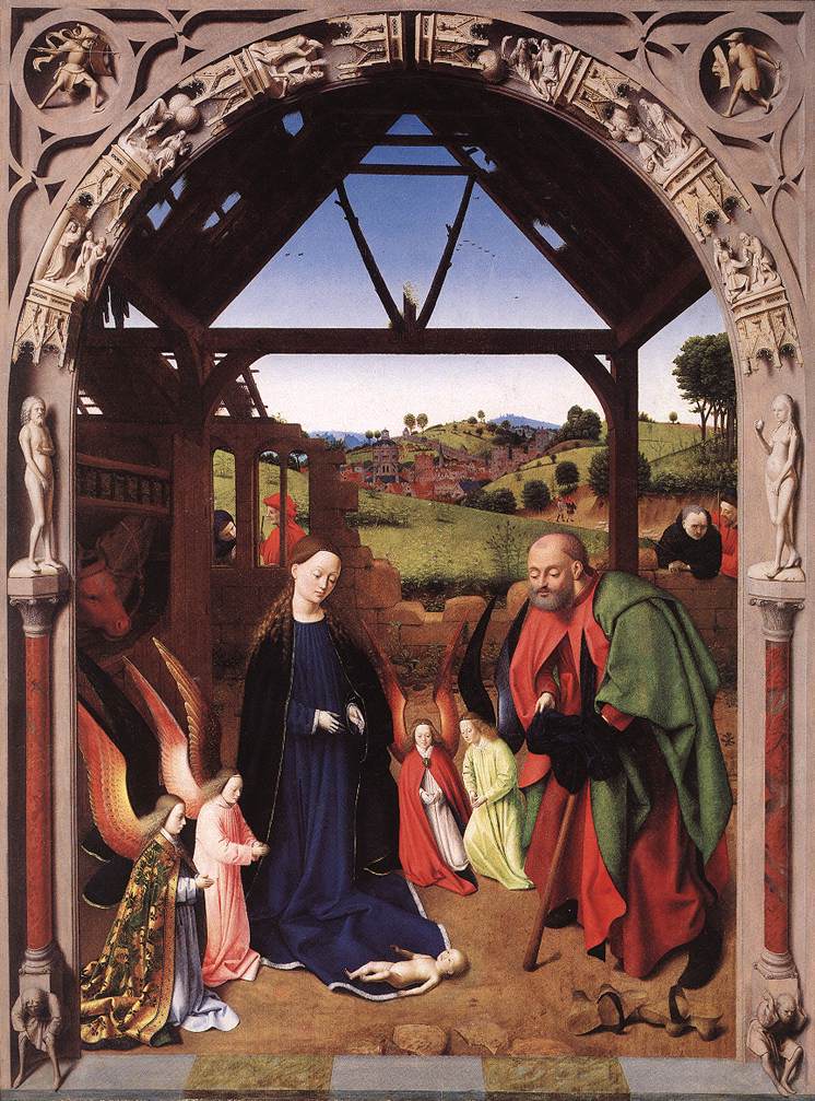 Natividad 1 Christus — Petrus Christus