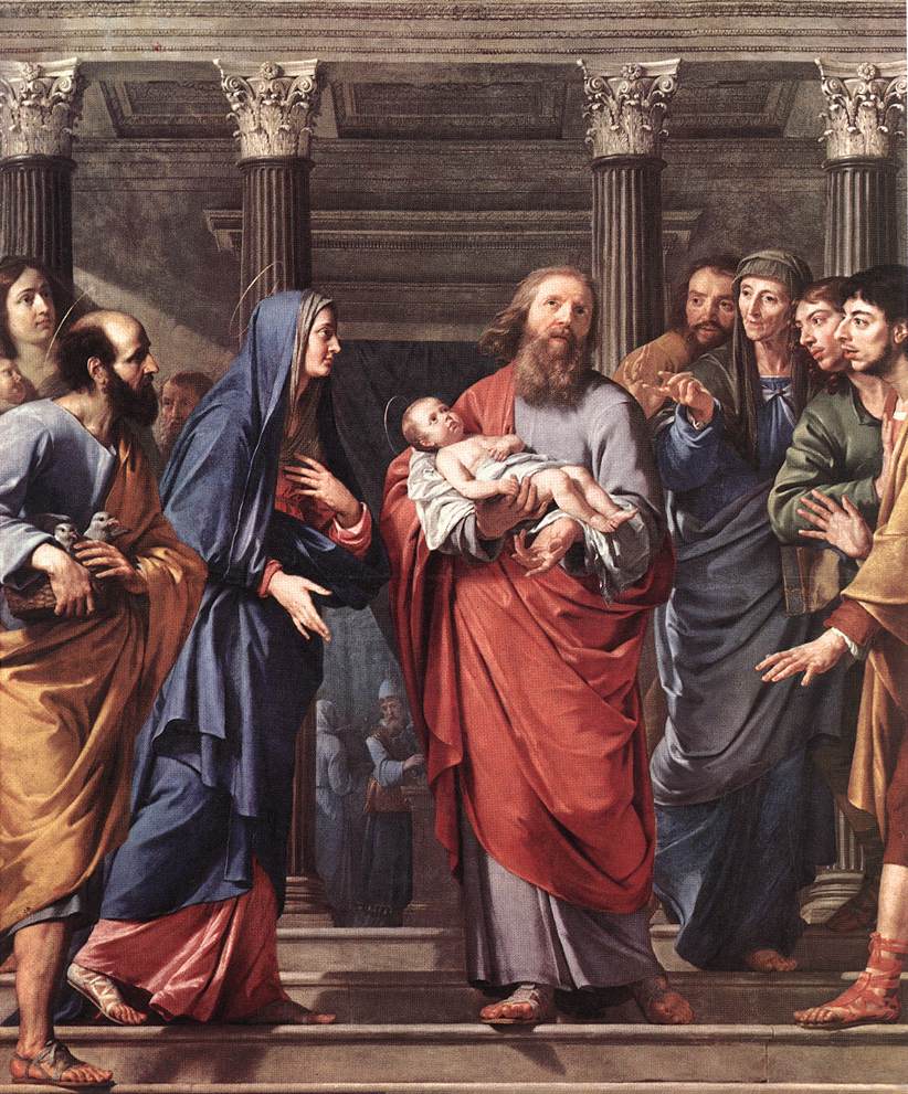 Presentacion De Templo Champaigne — Philippe De Champaigne
