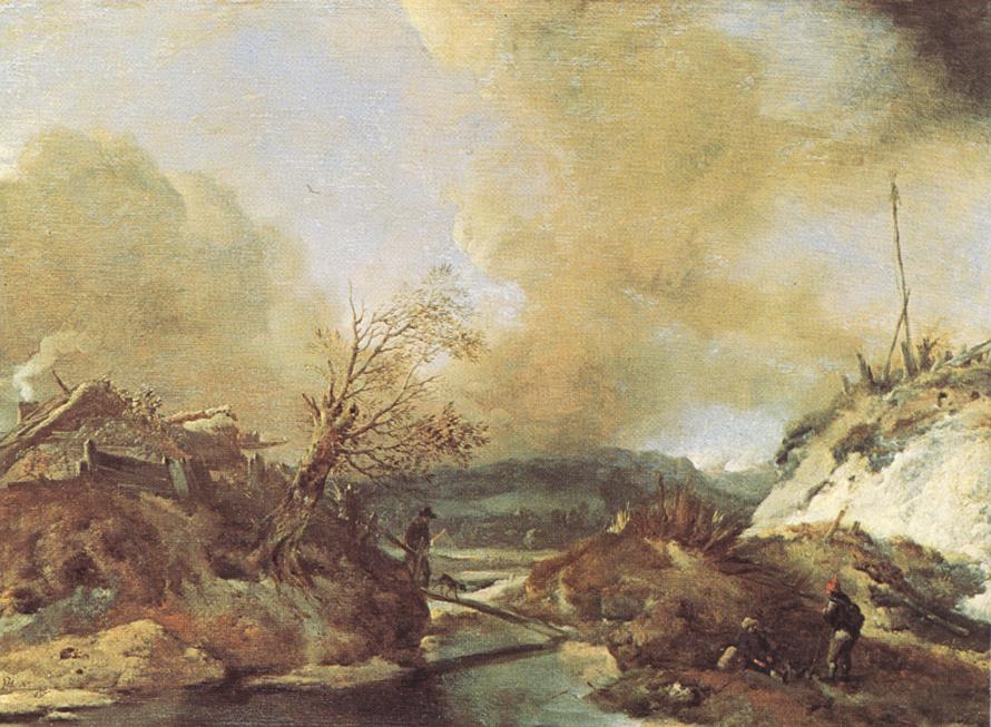 Dune Paisaje Wouwerman — Philips Wouwerman