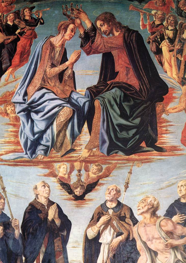 Coronacion De Virgen Pollaiolo — Piero Del Pollaiolo