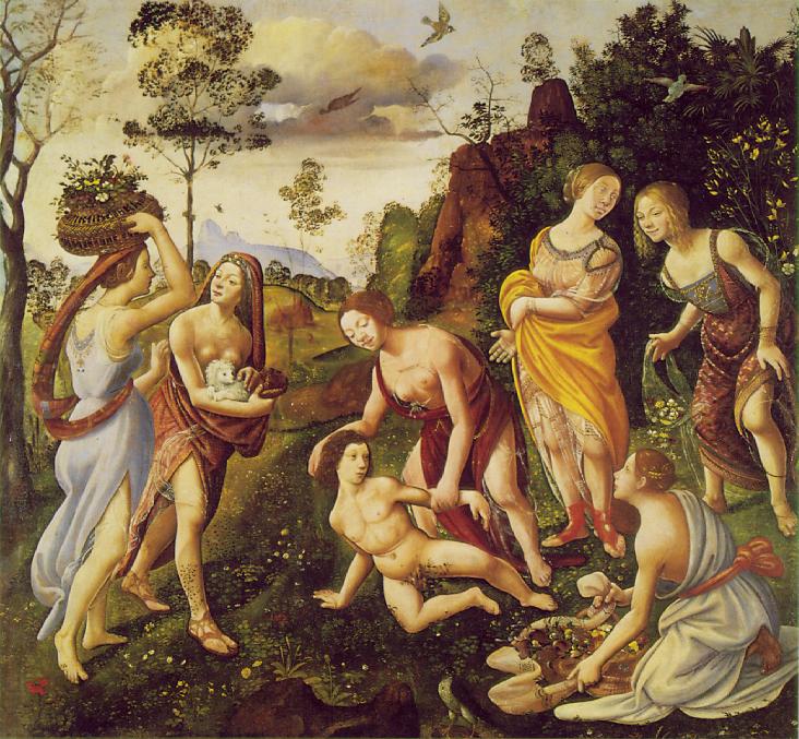 Finding De Vulcan Sobre Lemnos Cosimo — Piero Di Cosimo