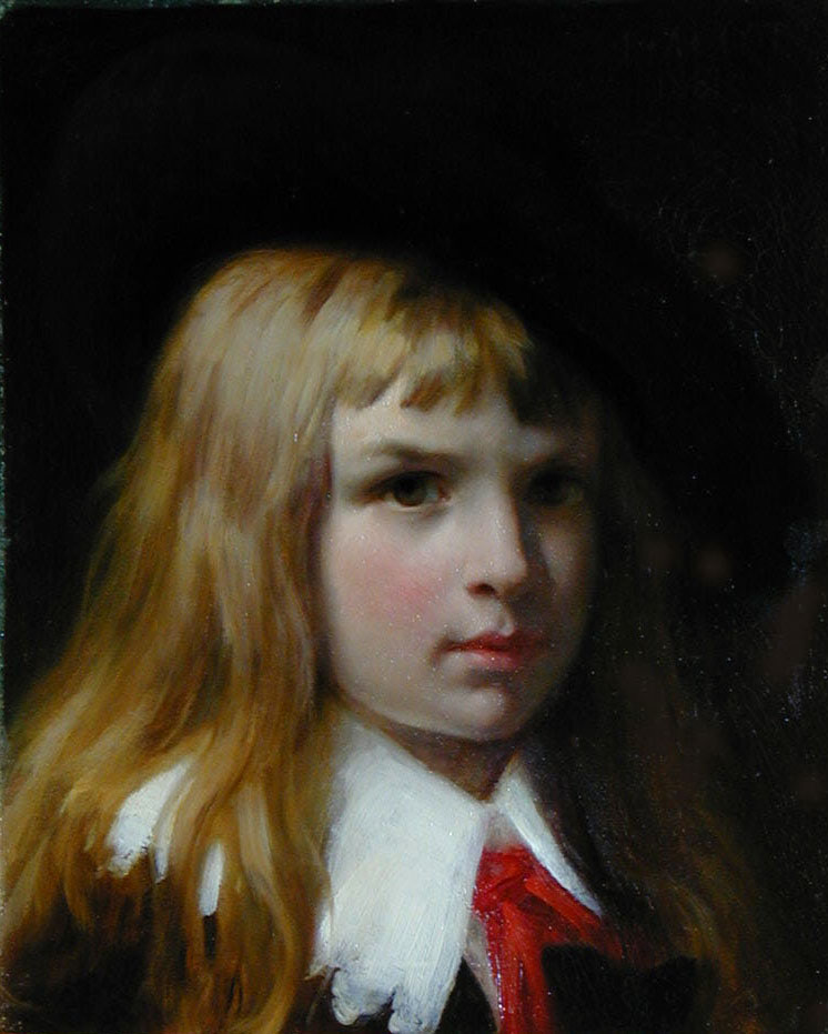 Little Lord Fauntelroy Cot — Pierre Auguste Cot