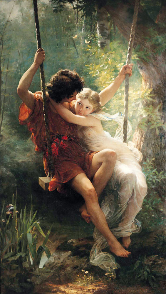 Springtime Cot — Pierre Auguste Cot