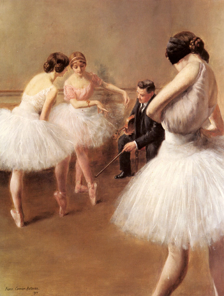 Ballet Lesson Belleuse — Pierre Carrier Belleuse