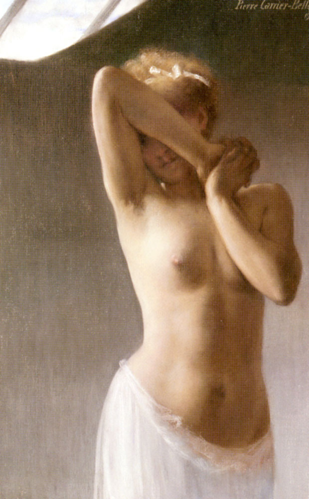 La Premiere Pose Belleuse — Pierre Carrier Belleuse