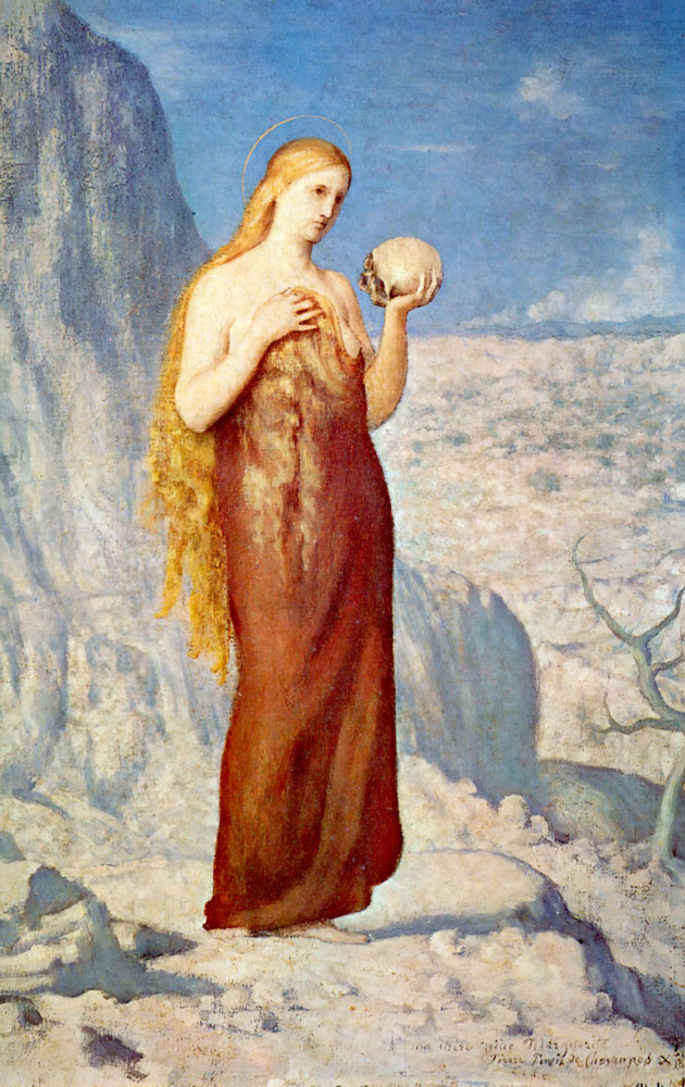 Mary Magdalene En San Baume Chavannes — Pierre Puvis De Chavannes