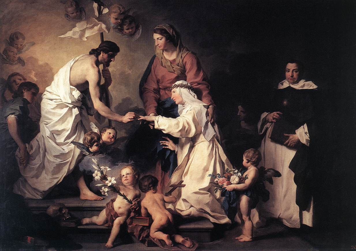 Marriage De San Catherine Subleyras — Pierre Subleyras