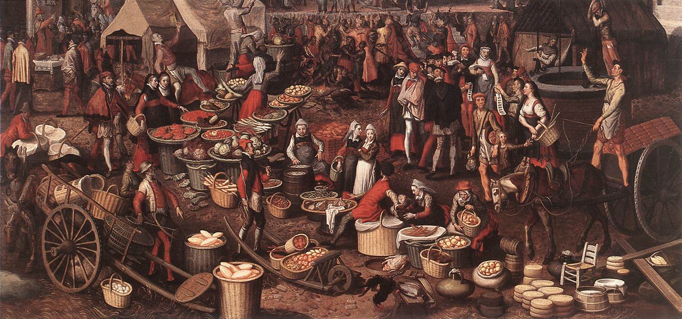 Mercado Escena 4 Aertsen — Pieter Aertsen