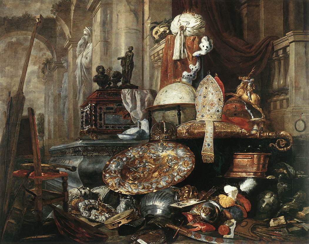 Grande Vanitas Bodegon Boel — Pieter Boel