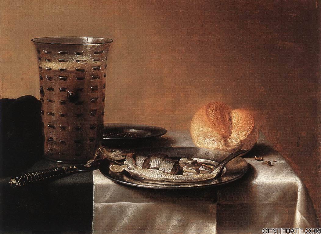 Bodegon Con Herring Claesz — Pieter Claesz