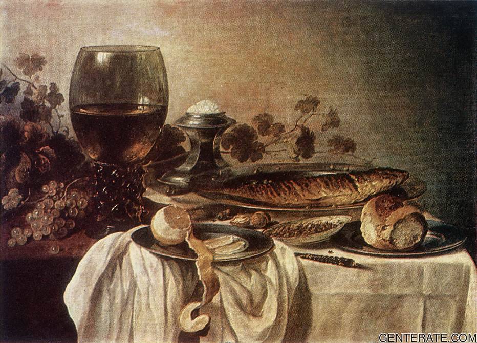 Breakfast Piece Claesz — Pieter Claesz