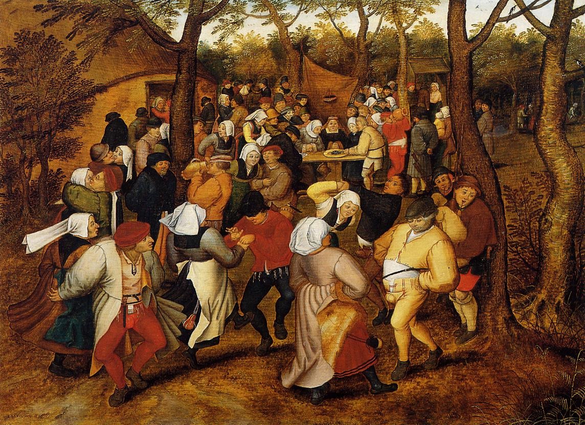 Campesino Wedding Bruegel — Pieter Il Giovane Bruegel