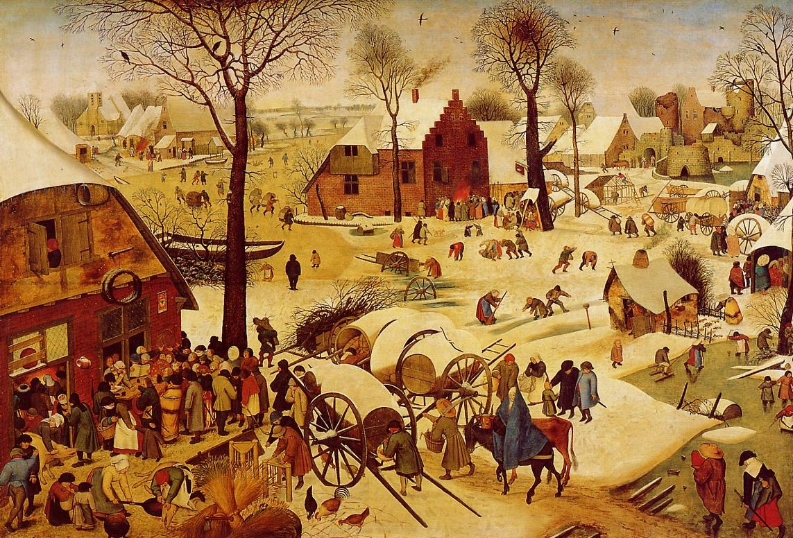 Cencus En Bethlehem Bruegel — Pieter Il Giovane Bruegel