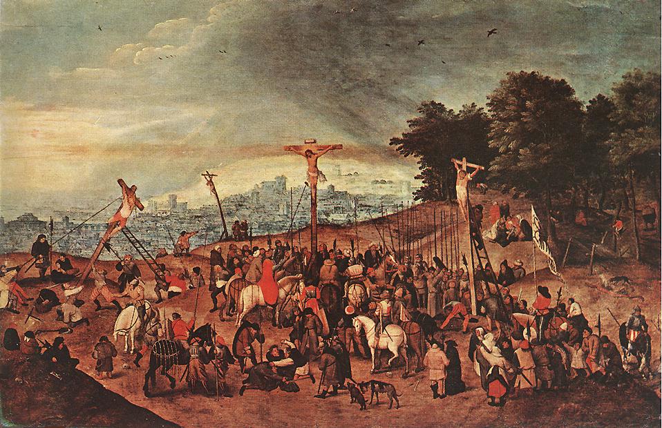Crucifixion Bruegel — Pieter Il Giovane Bruegel
