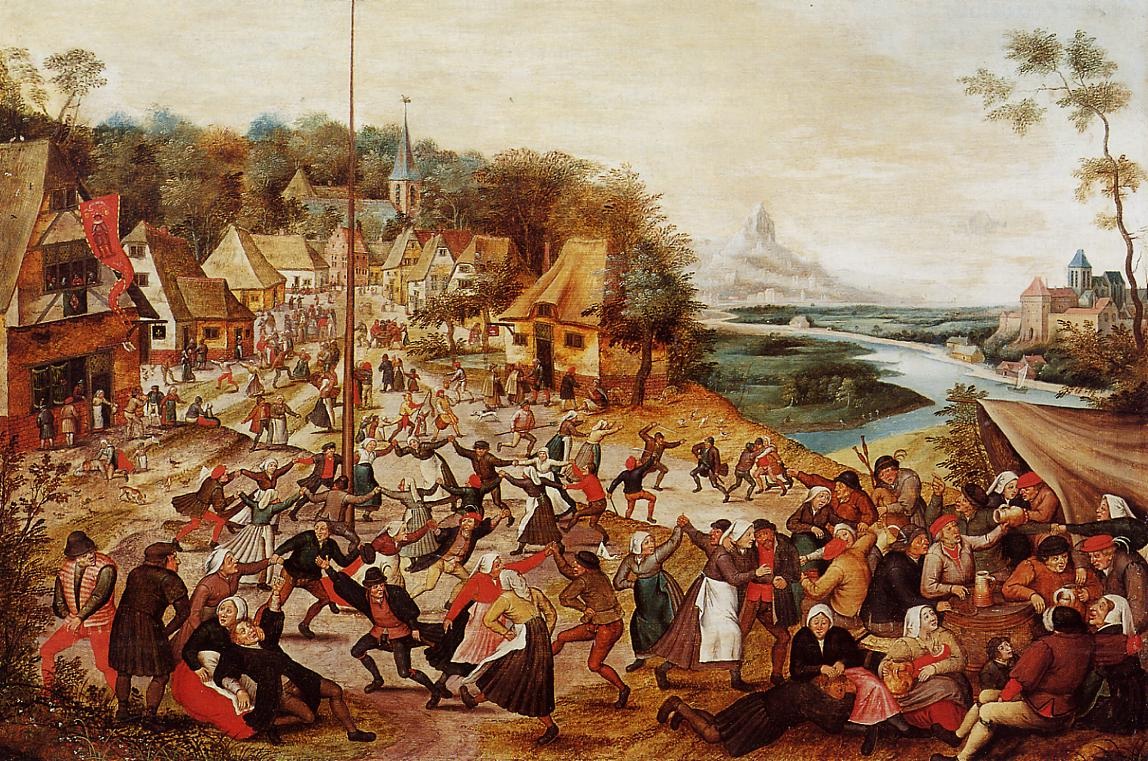Danza Around May Pole Bruegel — Pieter Il Giovane Bruegel