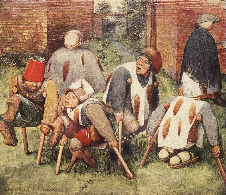 Beggars Bruegel — Pieter Il Vecchio Bruegel