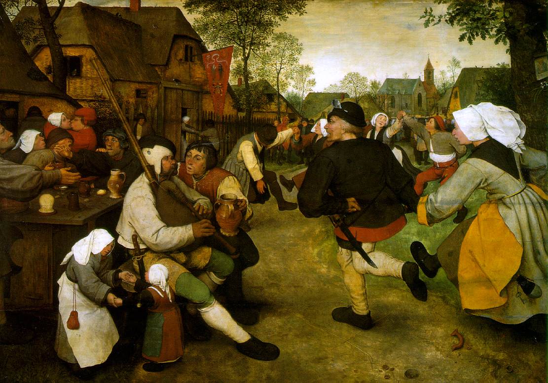 Campesino Danza Bruegel — Pieter Il Vecchio Bruegel