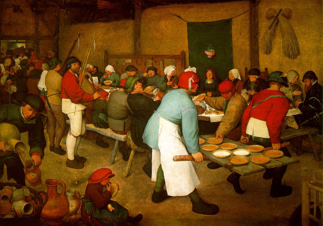 Campesino Wedding Bruegel — Pieter Il Vecchio Bruegel