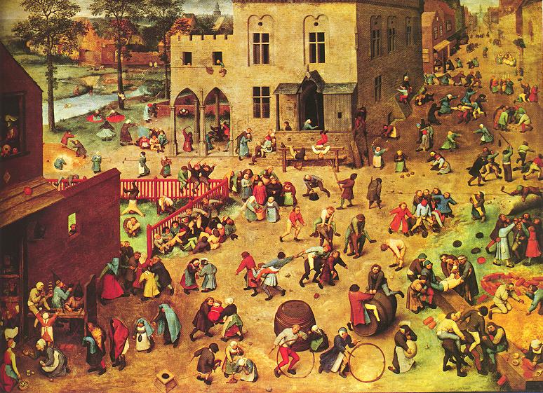 Childrens Games Bruegel — Pieter Il Vecchio Bruegel
