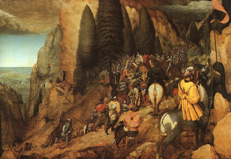 Conversion De Saul Bruegel — Pieter Il Vecchio Bruegel