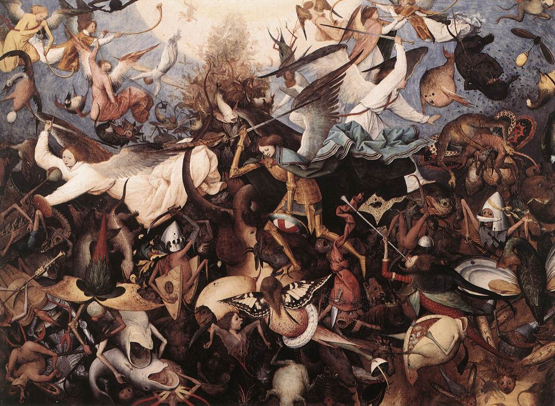 Fall De Rebel Angeles Bruegel — Pieter Il Vecchio Bruegel