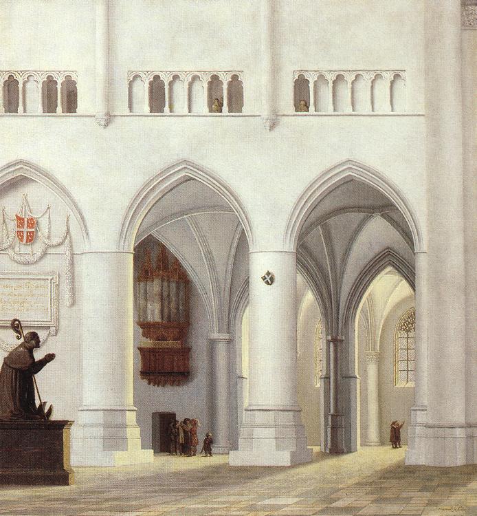 Interior De Iglesia De San Bavo En Haarlem 1 Saenredam — Pieter Jansz Saenredam