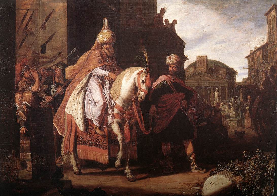 Triunfo De Mordecai Lastman — Pieter Lastman