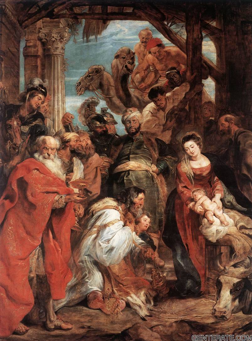 Adoracion De Magi 2 Rubens — Pieter Paul Rubens