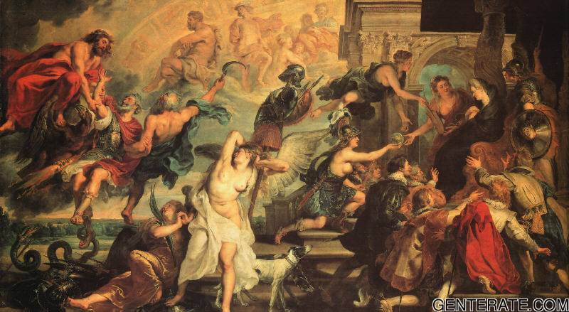 Apoteosis De Henry Iv Y Proclamation De Regen Rubens — Pieter Paul Rubens