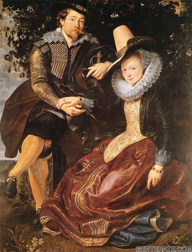 Artist Y His Primero Wife Isabella Brant En Honeys Rubens — Pieter Paul Rubens