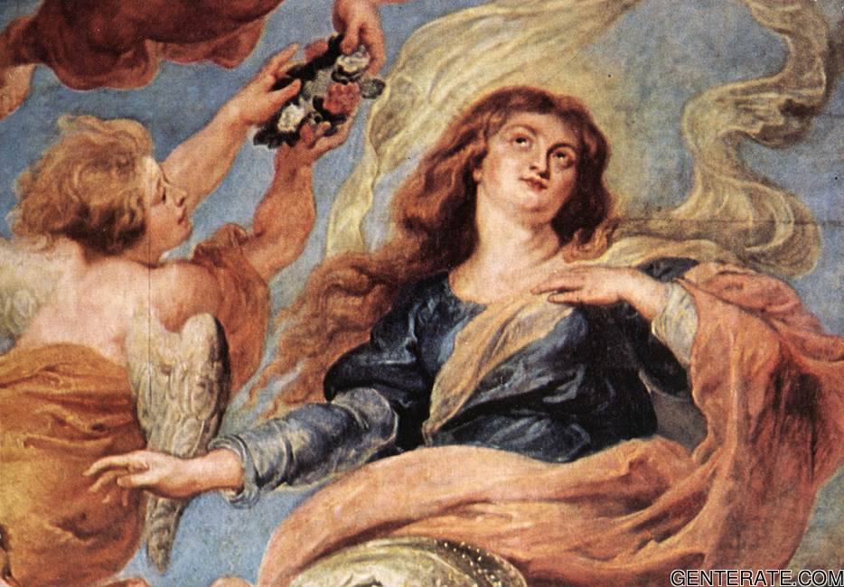 Asuncion De Virgen 2 Detalle 1 Rubens — Pieter Paul Rubens