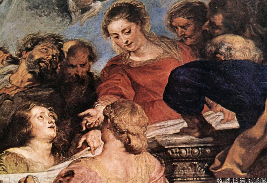 Asuncion De Virgen 2 Detalle 2 Rubens — Pieter Paul Rubens