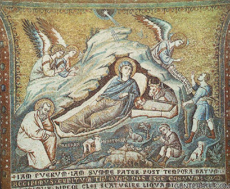 Nacimiento De Jesus Cavallini — Pietro Cavallini