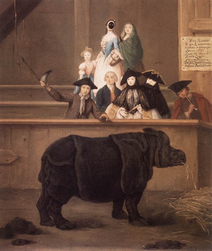 Rhinoceros Longhi — Pietro Longhi