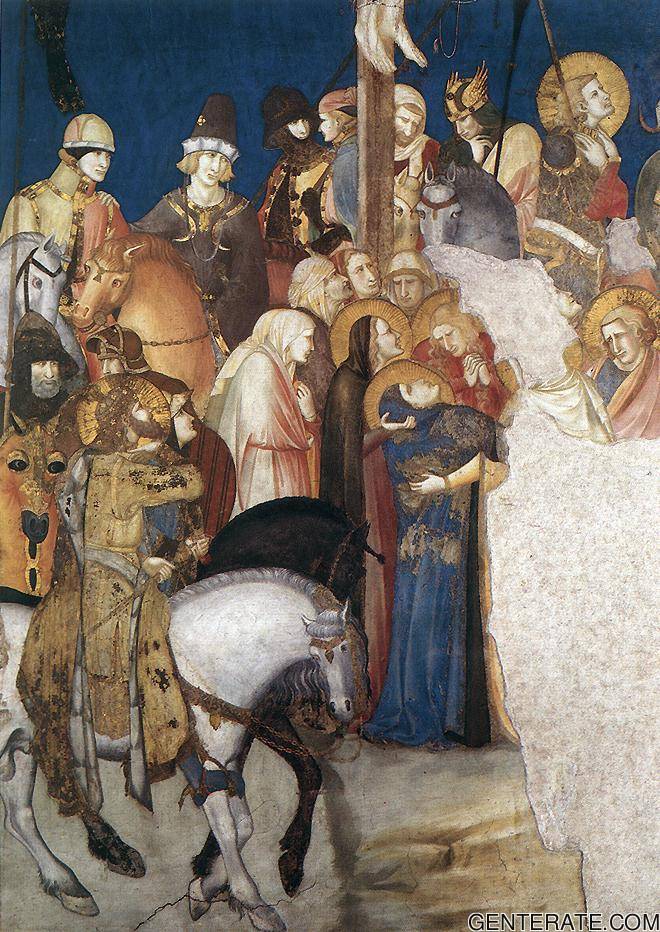 Crucifixion Detalle 2 Lorenzetti — Pietro Lorenzetti