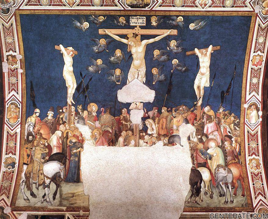 Crucifixion Lorenzetti — Pietro Lorenzetti