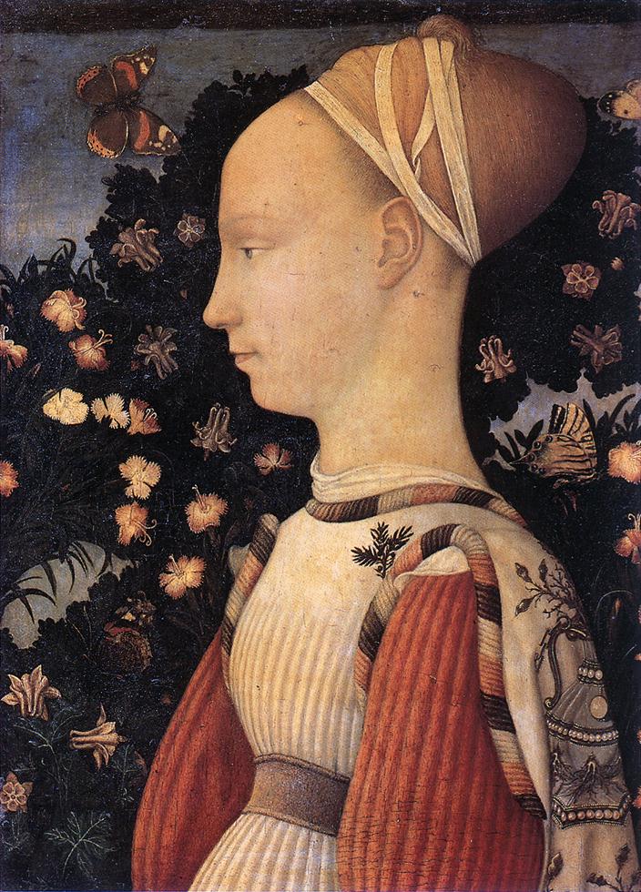 Retrato De Princesa De Casa De Este Pisanello — Pisanello