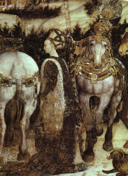 Santo George Y Princesa De Trebizond Detalle Pisanello — Pisanello
