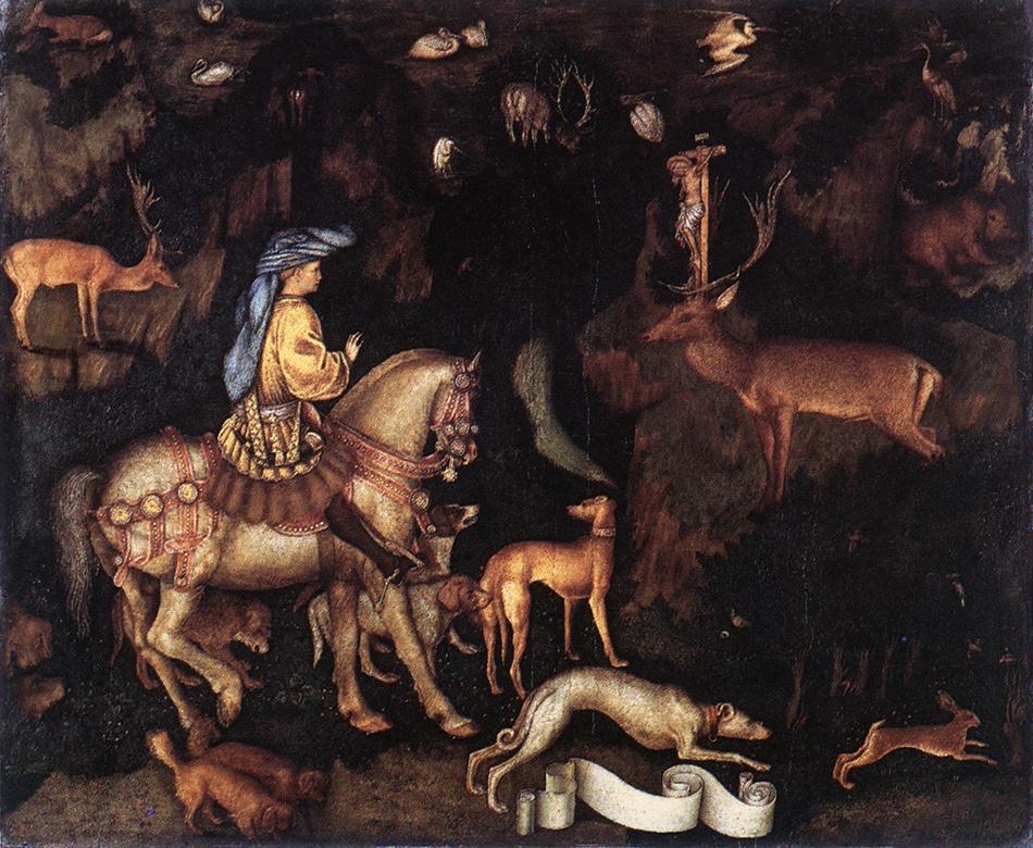 Vision De San Eustace Pisanello — Pisanello