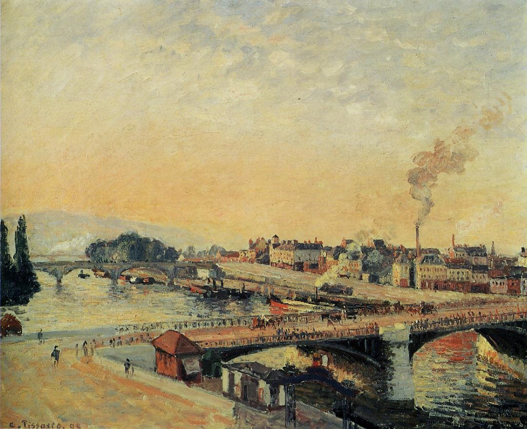 La cosecha (julio, Pontoise), Camille Pissarro