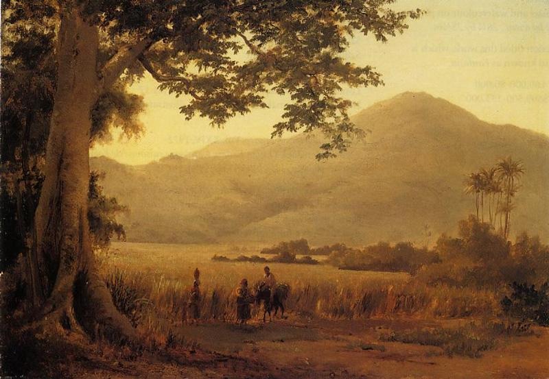 Antillian Paisaje San Thomas Pissarro — Pissarro