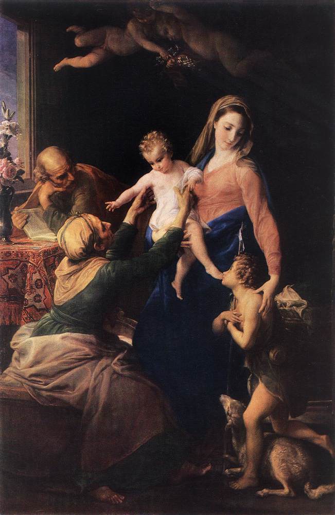 Sagrado Family Batoni — Pompeo Batoni