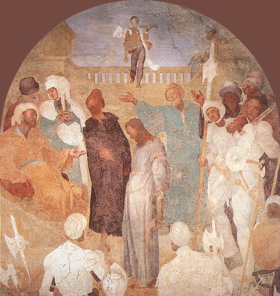 Cristo Antes De Pilate Pontormo — Pontormo