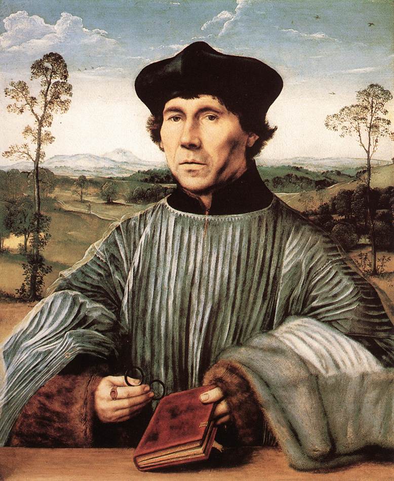 Retrato De Canon Massys — Quentin Massys