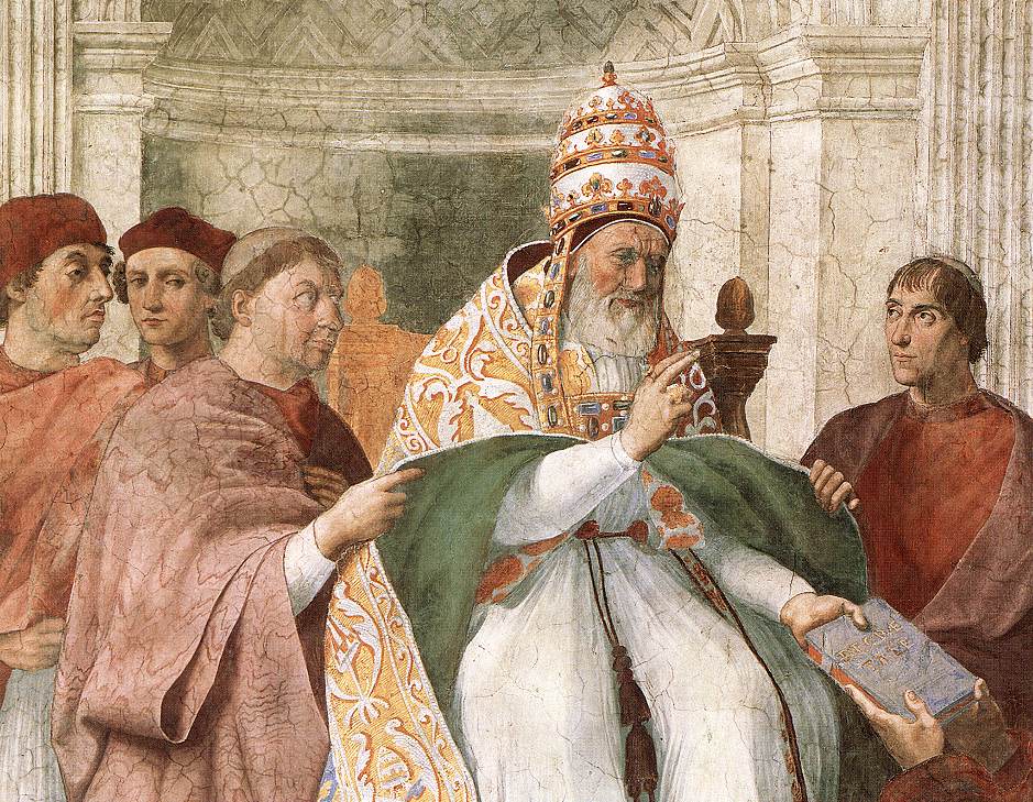 Raphael Gregory Ix Approving Decretals Detalle1 — Raphael