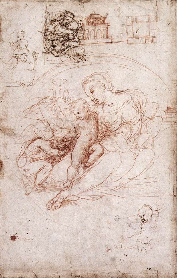 Raphael Madonna Studies — Raphael