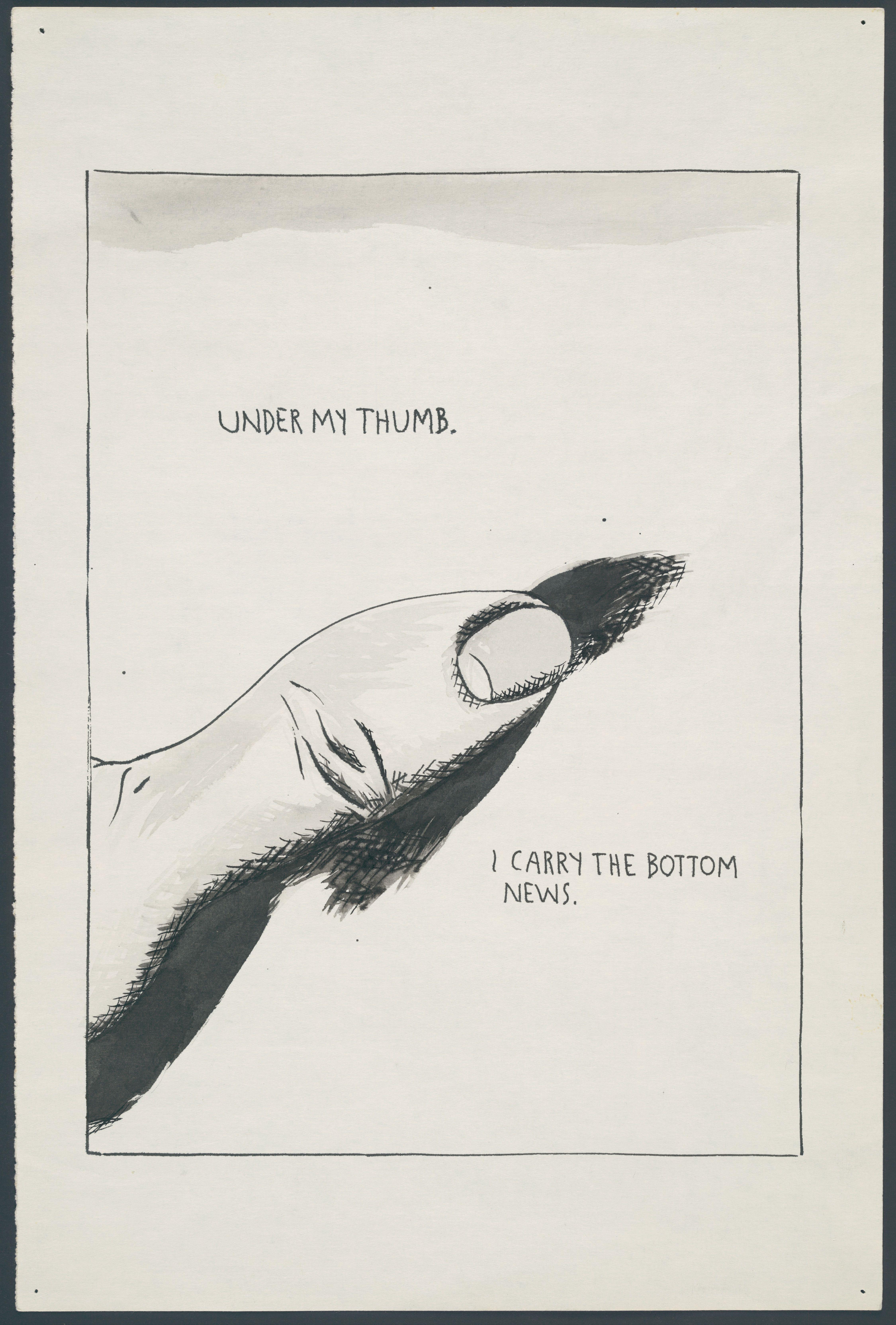 No Title Pettibon — Raymond Pettibon