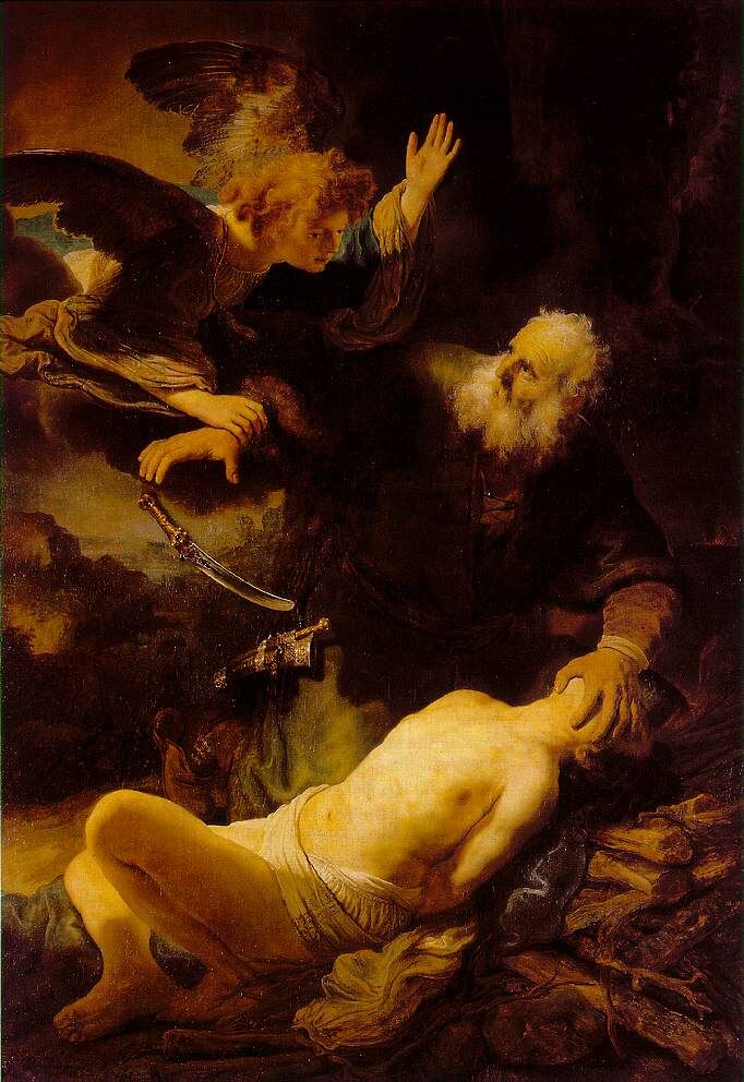 Abraham Y Isaac 1634 Rembrandt — Rembrandt — Barroco